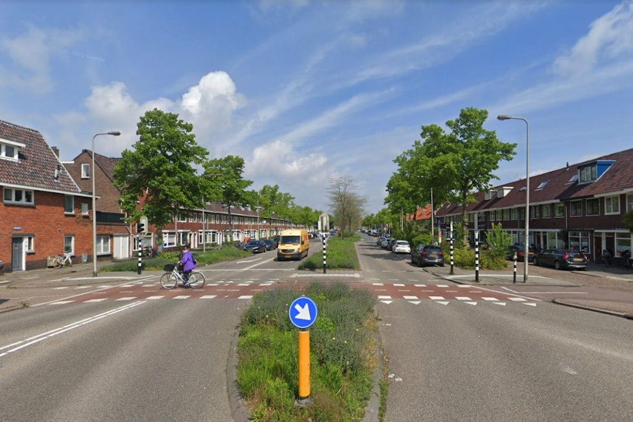 Deel van de Rijnlaan in Utrecht binnenkort tijdelijk afgesloten vanwege aanleg nieuw fietspad