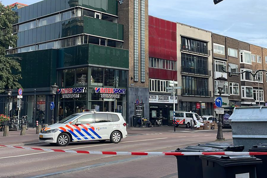 Omgeving Potterstraat in centrum Utrecht afgesloten na vondst verdacht pakketje
