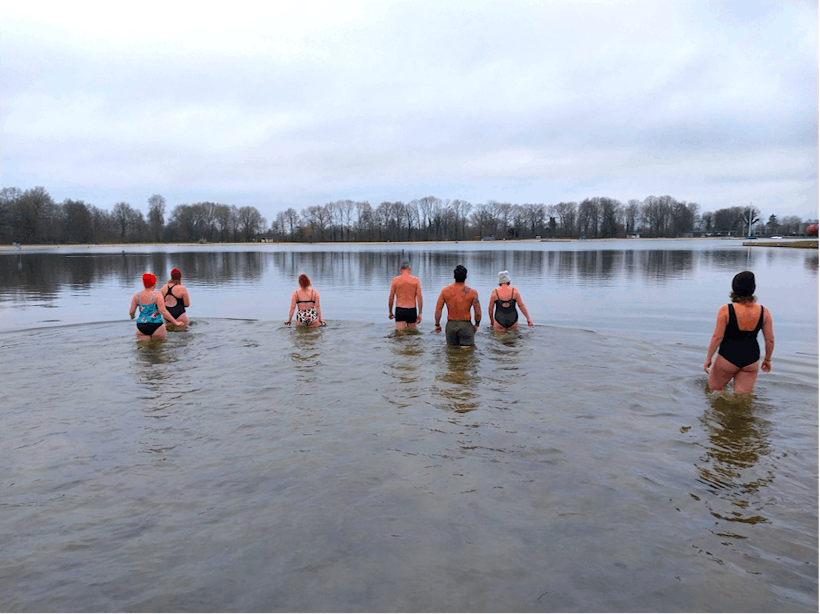 Ontdek de magie van winterzwemmen bij de Maarsseveense Plassen