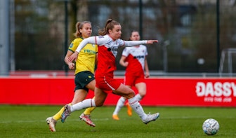 FC Utrecht Vrouwen eindigt eerste seizoenshelft in mineur
