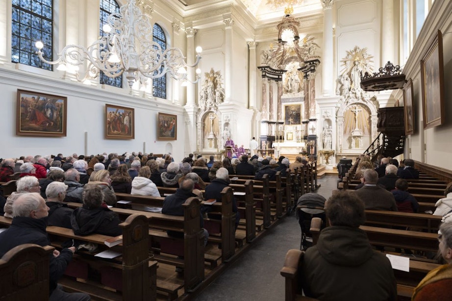 Na bijna 7 jaar was er weer een viering in de Sint-Augustinuskerk aan de Oudegracht in Utrecht