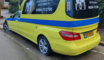 Dierenambulance Utrecht haalt in korte tijd veel geld op met doneeractie vanwege lekgestoken banden