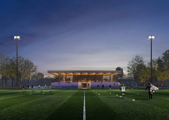 Start bouw clubhuis Elinkwijk is ook begin van herinrichting sportpark; ook woningbouw op de agenda