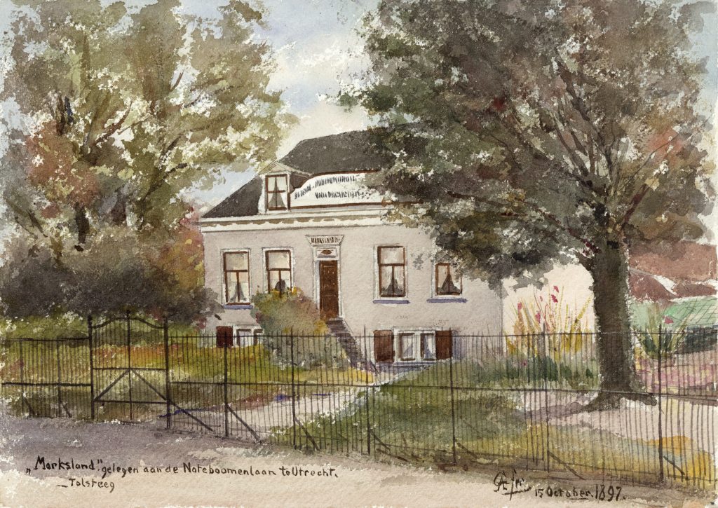 Verdwenen villa’s: Huize Marksland aan de Abstederdijk